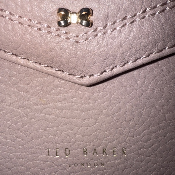 Ted Baker London- KALILA Bow Blush Pink Envelope Chain Crossbody – NWT - Picture 3 of 10